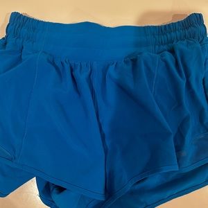 LULULEMON POOLSIDE BLUE HOTTY HOT SHORTS 4
